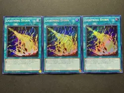 3x Lightning Storm | RA01-EN061 | Secret Rares | NM | 1st Edition | YuGiOh! - Image 1