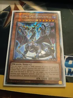 YUGIOH x1 MP25-EN044 BYSTIAL DRUISWURM - STARLIGHT RARE 1st EDITION - Image 1