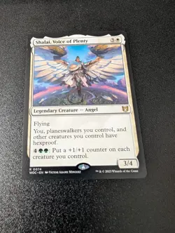 Shalai Voice of Plenty MTG Magic the Gathering Card NM Mint Wilds Eldraine WOC - Image 1