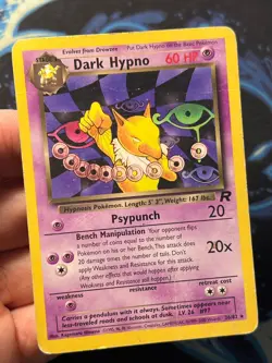 Dark Hypno 26/82 Rare Team Rocket - WOTC Pokemon Card HP - Image 4