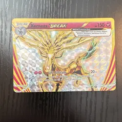 Pokemon Xerneas 82/114 XY Steam Siege Holo Rare 150HP Card - Image 1