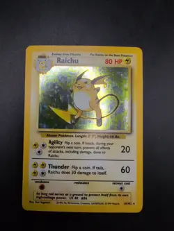 Raichu 014/102 Base Set Holo Great Condition 1999 Card - Image 1