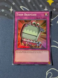 Toon Briefcase - Super Rare - DRL2-EN029 (NM) - Yugioh - Image 1