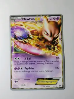 Mewtwo EX 54/113 Ultra Rare Non Holo 2015 World Championship Promo Pokemon Card - Image 1