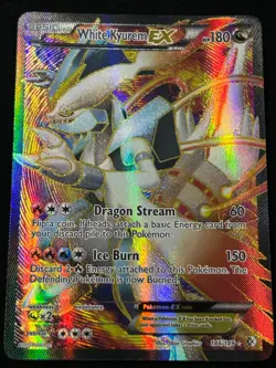 Pokemon TCG White Kyurem EX Full Art Holo Card Boundaries Crossed 146/149 - Image 5