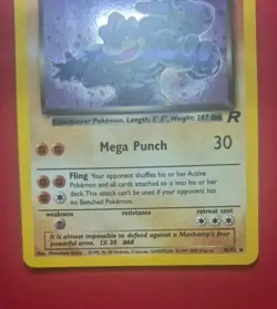 🔥Mint🔥Dark Machamp 10/82 Team Rocket Holo Pokemon Card - Image 4