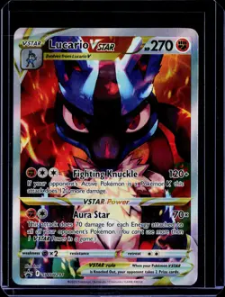 Lucario VSTAR #SWSH291 SWSH: Sword & Shield Promo Cards Pokemon - Image 1
