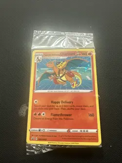 Special Delivery Charizard SWSH075 SWSH: Sword & Shield Promo Cards Holo Sealed - Image 1