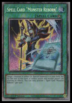 Spell Card "Monster Reborn" Starlight Rare 2025 Mega-Pack MP25-EN006 NM - Image 1