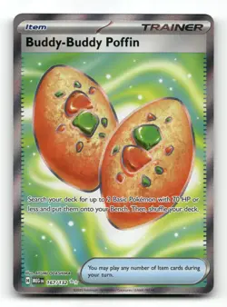Buddy-Buddy Poffin 167/132 - Mega Evolution - Pokemon Card NM/M - Image 1