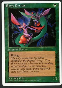 ***Scryb Sprites*** MTG Alternate 4th Edition Magic Kid Icarus - Image 1