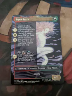 TERRA, MAGICAL ADEPT (BORDERLESS) Final Fantasy FIN Magic MTG MINT CARD - Image 2