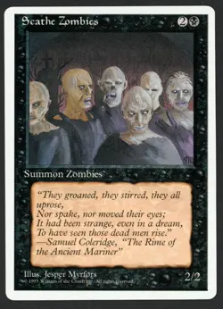 ***Scathe Zombies*** MTG Alternate 4th Edition Magic Kid Icarus - Image 1