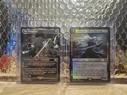 NM/M Sephiroth, Double Sided FOIL Fabled SOLDIER Final Fantasy MTG Magic - Image 1