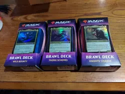 Wizards Of The Coast Magic the Gathering: Throne of Eldraine Brawl Deck X3 630509829798 - Image 1