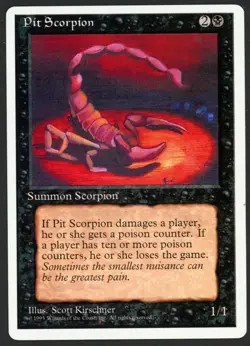 ***Pit Scorpion*** MTG Alternate 4th Edition Magic Kid Icarus - Image 1