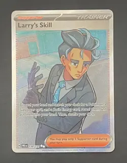 Pokemon Card Larry's Skill 139/131 Prismatic Evolutions - Near Mint - Image 1