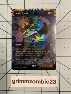Brain Freeze - Secrets of Strixhaven: Mystical Archive Foil MTG #0013 - Image 1