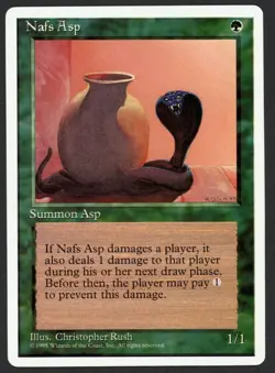 ***Naf's Asp*** MTG Alternate 4th Edition Magic Kid Icarus - Image 1