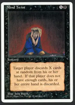 ***Mind Twist*** MTG Alternate 4th Edition Magic Kid Icarus - Image 1