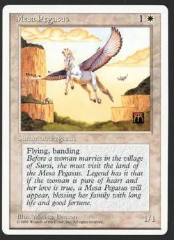 ***Mesa Pegasus*** MTG Alternate 4th Edition Magic Kid Icarus - Image 1