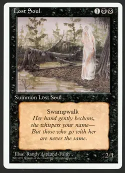 ***Lost Soul*** MTG Alternate 4th Edition Magic Kid Icarus - Image 1