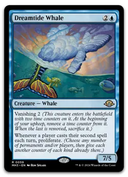 Dreamtide Whale #59 (NM) Modern Horizons 3 MH3 Magic MTG - Image 1