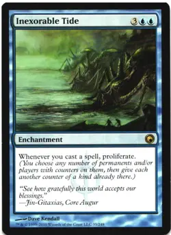 INEXORABLE TIDE 35 RARE SCARS OF MIRRODIN MAGIC: THE GATHERING LP - Image 1