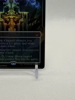 Halo Fountain #285 - Streets of New Capenna (SNC) (Borderless) Foil MTG Card - Image 3