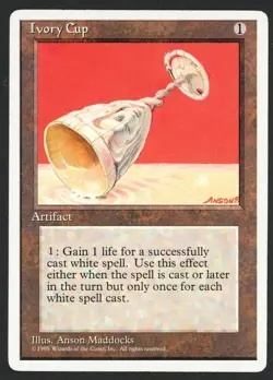 ***Ivory Cup*** MTG Alternate 4th Edition Magic Kid Icarus - Image 1