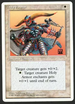 ***Holy Armor*** MTG Alternate 4th Edition Magic Kid Icarus - Image 1