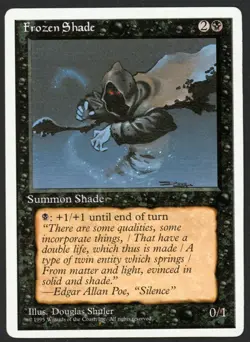 ***Frozen Shade*** MTG Alternate 4th Edition Magic Kid Icarus - Image 1