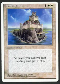 ***Fortified Area*** MTG Alternate 4th Edition Magic Kid Icarus - Image 1
