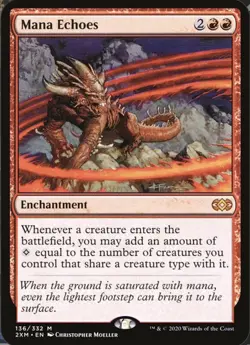 MtG Double Masters Mana Echoes FOIL Never Played NM -Mana Echoes -Free Shipping - Image 1