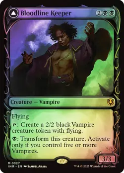 Bloodline Keeper Foil Borderless Innistrad Remastered NM MTG - Image 1