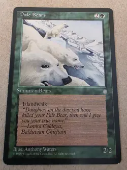 Pale Bears - Ice Age Regular - Mtg - Image 1