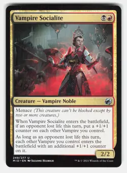 VAMPIRE SOCIALITE - Magic: The Gathering - HELMIGH LP - Image 1
