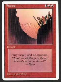 ***Fissure*** MTG Alternate 4th Edition Magic Kid Icarus - Image 1