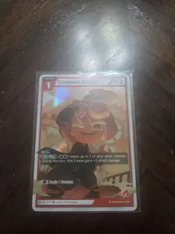 Cookie Run Braverse TCG Croissant Cookie SR BS1-017 - Image 1