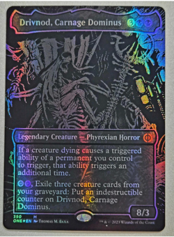 MTG: ONE - Drivnod, Carnage Dominus #350 - Oil Slick - Image 1