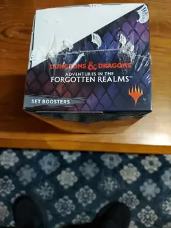 Set Booster Box 30 Ct Adventures in The Forgotten Realms AFR MTG 7/23 630509982875 - Image 3