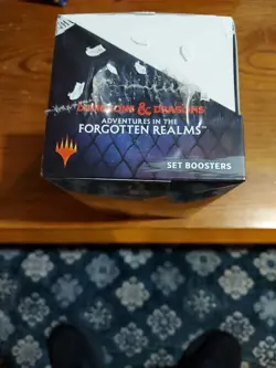 Set Booster Box 30 Ct Adventures in The Forgotten Realms AFR MTG 7/23 630509982875 - Image 4