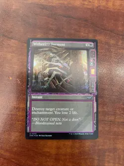 Magic The Gathering Withering Torment (Showcase) Foil 313 Uncommon Nm - Image 1