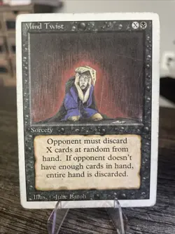 Magic The Gathering - Mind Twist - Revised Edition - Image 1