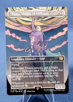MTG Ultima, Origin of Oblivion(#324) Borderless - FINAL FANTASY #324 + BONUS - Image 1