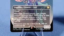 MTG Ultima, Origin of Oblivion(#324) Borderless - FINAL FANTASY #324 + BONUS - Image 3