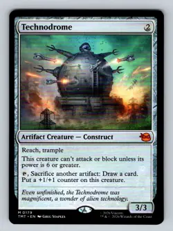 Technodrome M Teenage Mutant Ninja Turtles 179 NM - Image 1