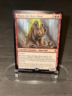 Ilharg, the Raze-Boar War of the Spark Regular NM MTG - Image 1