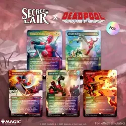 MTG - Secret Lair x Marvel - Deadpool - Rainbow Foil Edition - SEALED NEW - Image 1