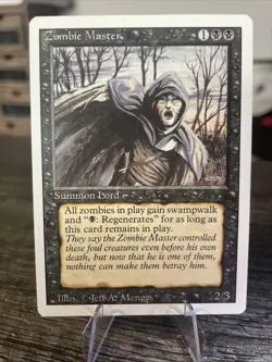 Magic The Gathering - Zombie Master - 1994 Revised Edition - Image 1